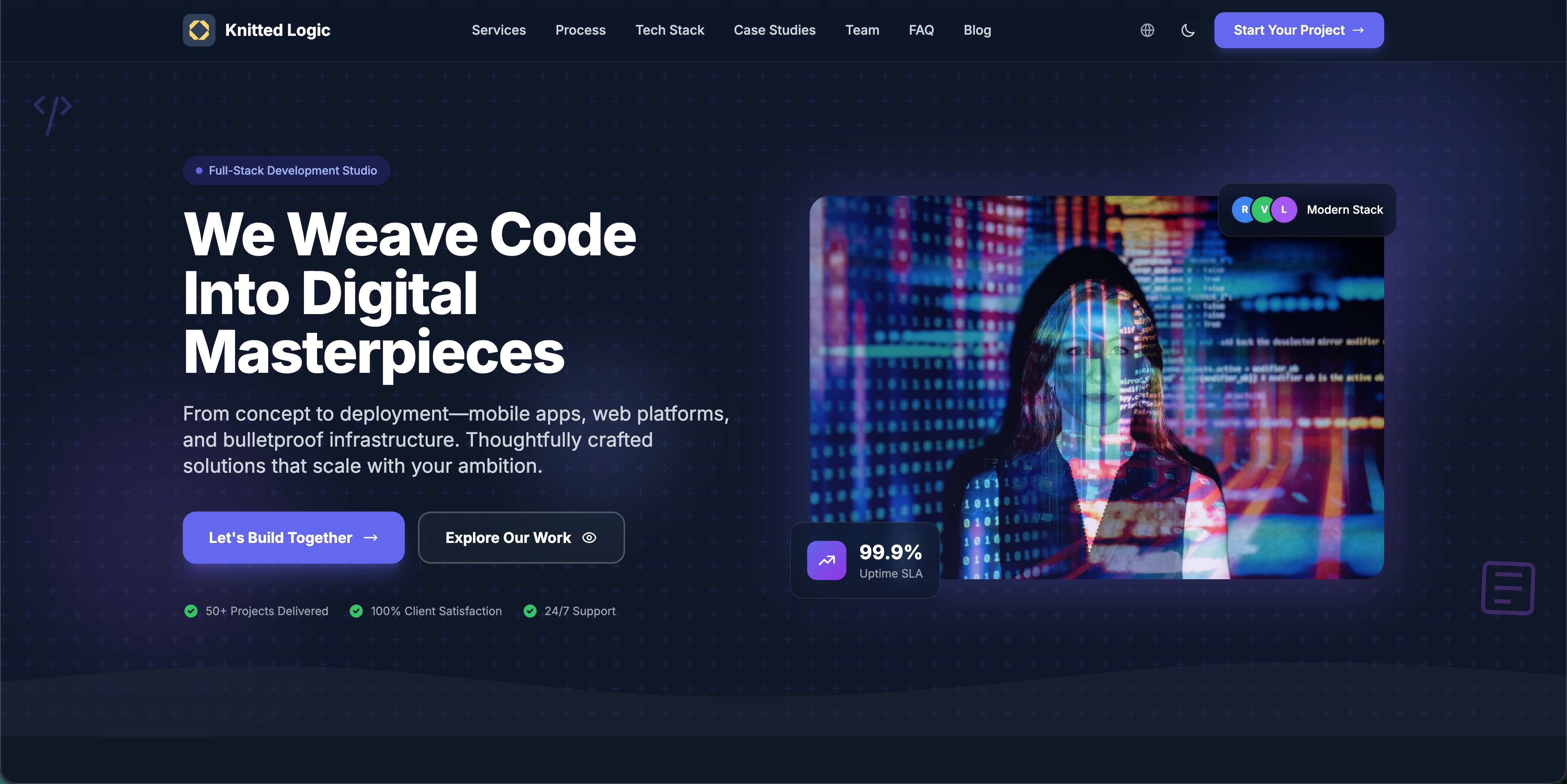 Knitted Logic Website